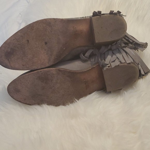 Kenneth Cole Black Label Grey Booties Size 41 - Picture 5 of 5